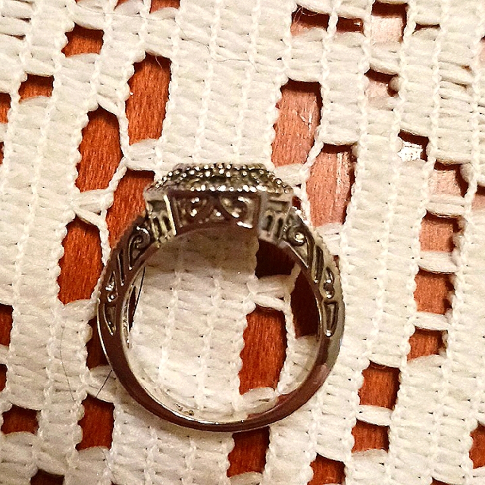 CZ accent ring - Picture 2 of 4